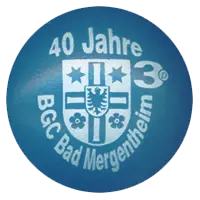 Jubiläumsball des Bahnen-Golf-Club: 40 Jahre; blau