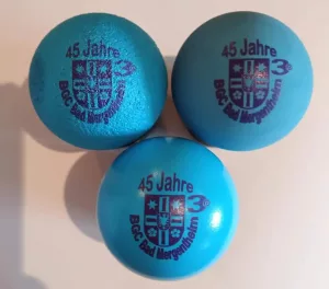 Jubiläumsball des Bahnen-Golf-Club: 45 Jahre; hellblau